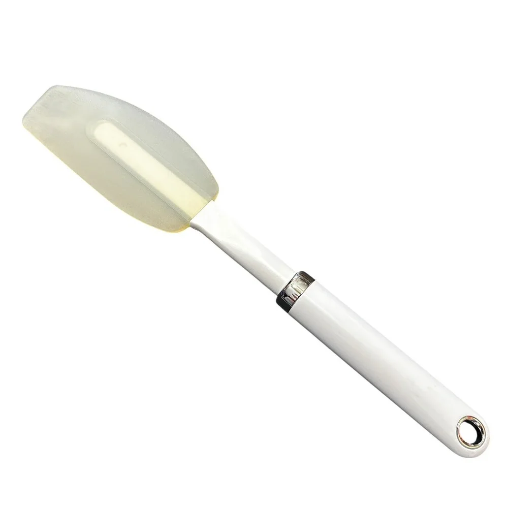 KitchenAid Silicone Scraper Spatula White Handle Heat Resistant Baking Tool‎